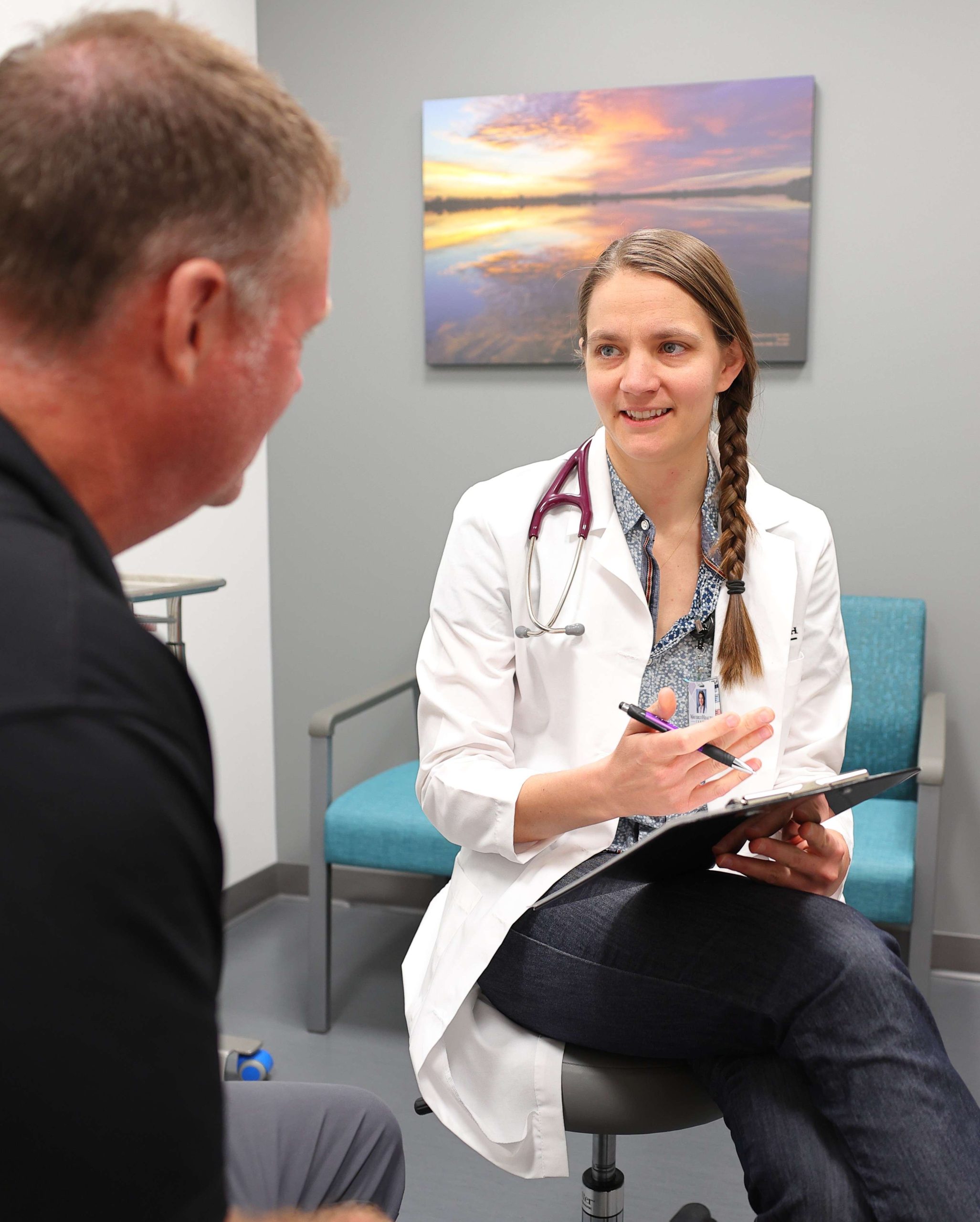 Christophel Lifestyle Image Doctor Consulting Client