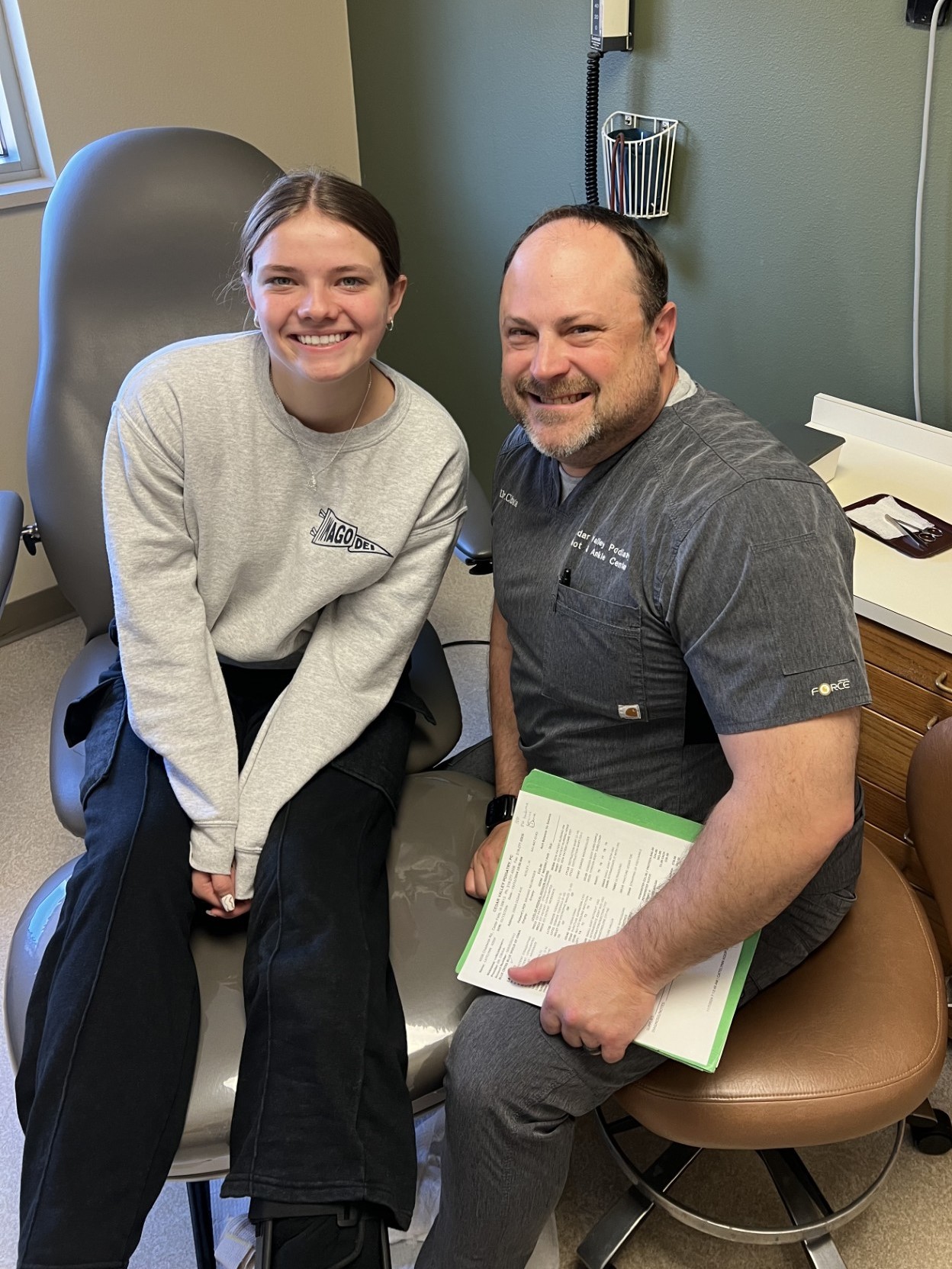 Catelynn and Dr. Cibula2
