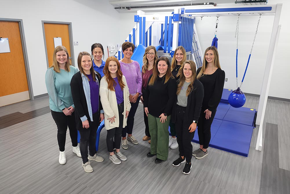 Waverly Health Center and Taylor Physical Therapy celebrate one year since the opening of the Center for Pediatric Therapies.