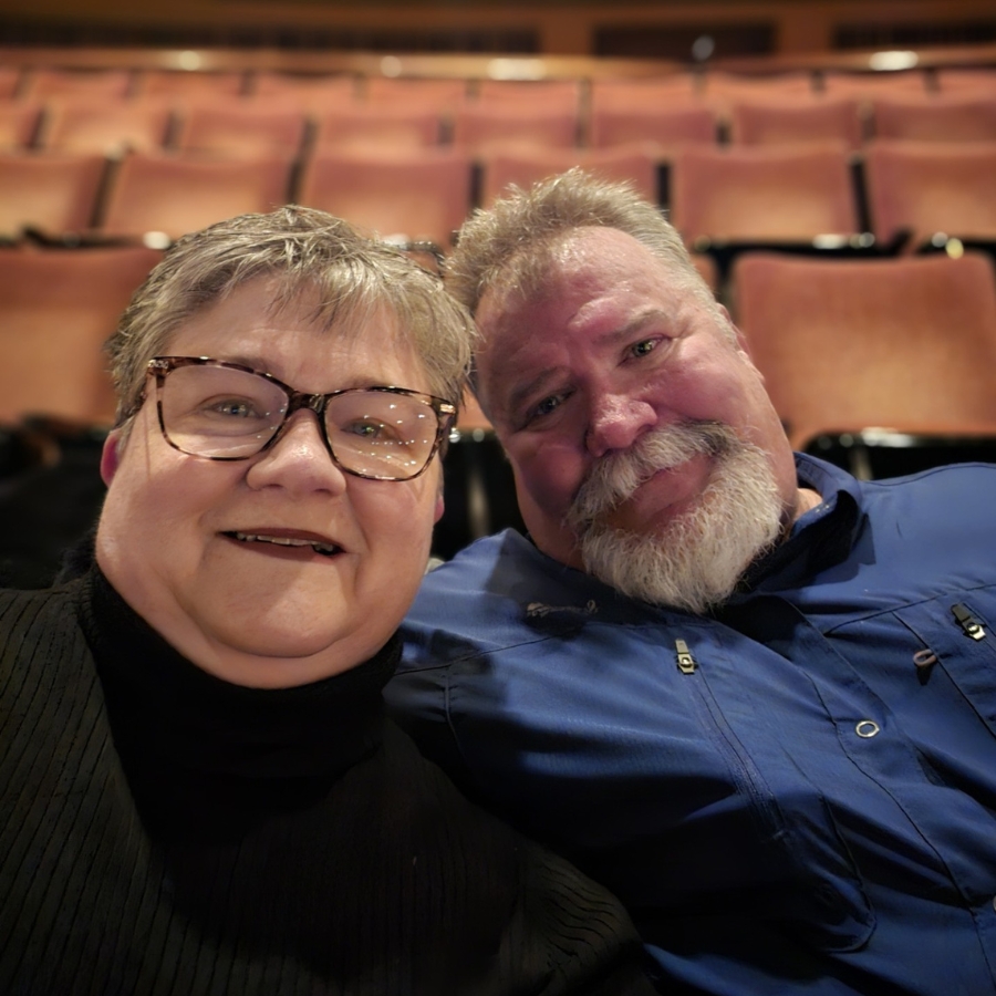 Patient of Waverly Health Center Smiling with Wife.