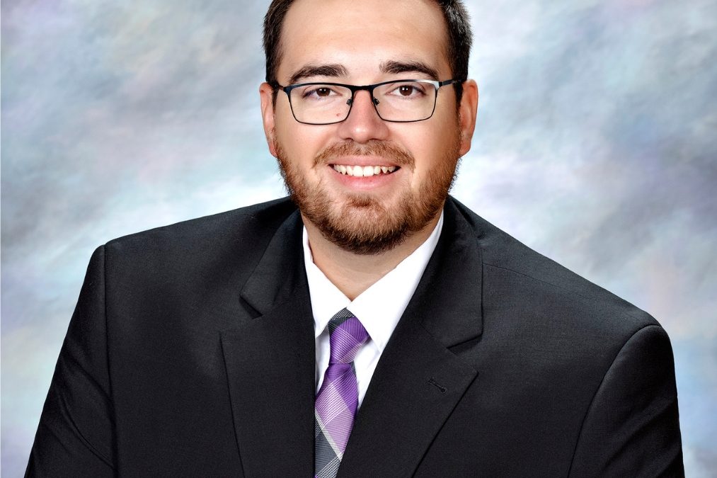 Dr. Sean Westendorf, MD, family medicine physician at Waverly Health Center’s Christophel Clinic, smiling in a professional portrait.