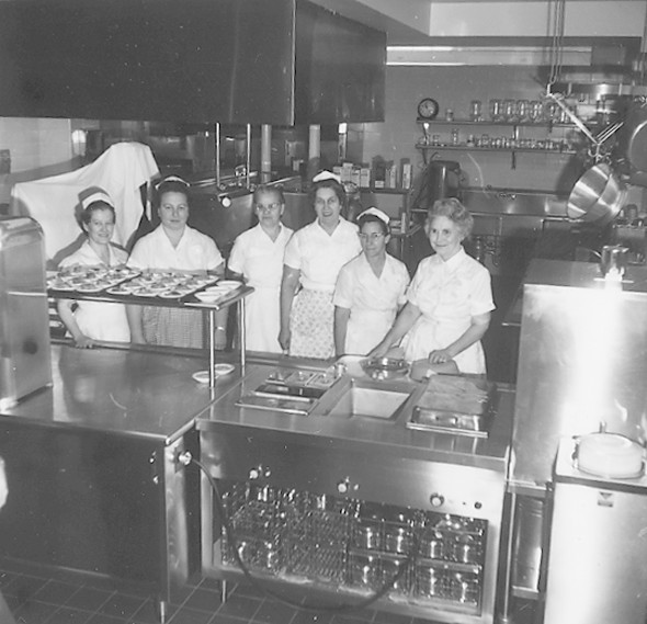 Kitchen Staff 1964 WHC