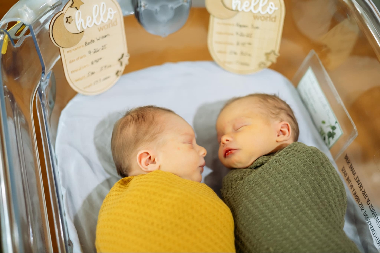 Twin Delivery in Northeastern Iowa