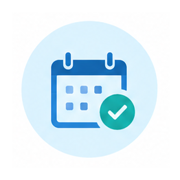 icon check in